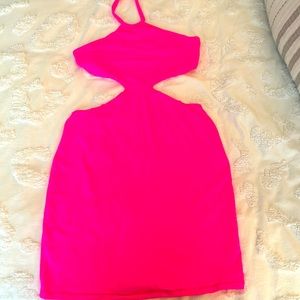 Skims Mini dress Hot pink